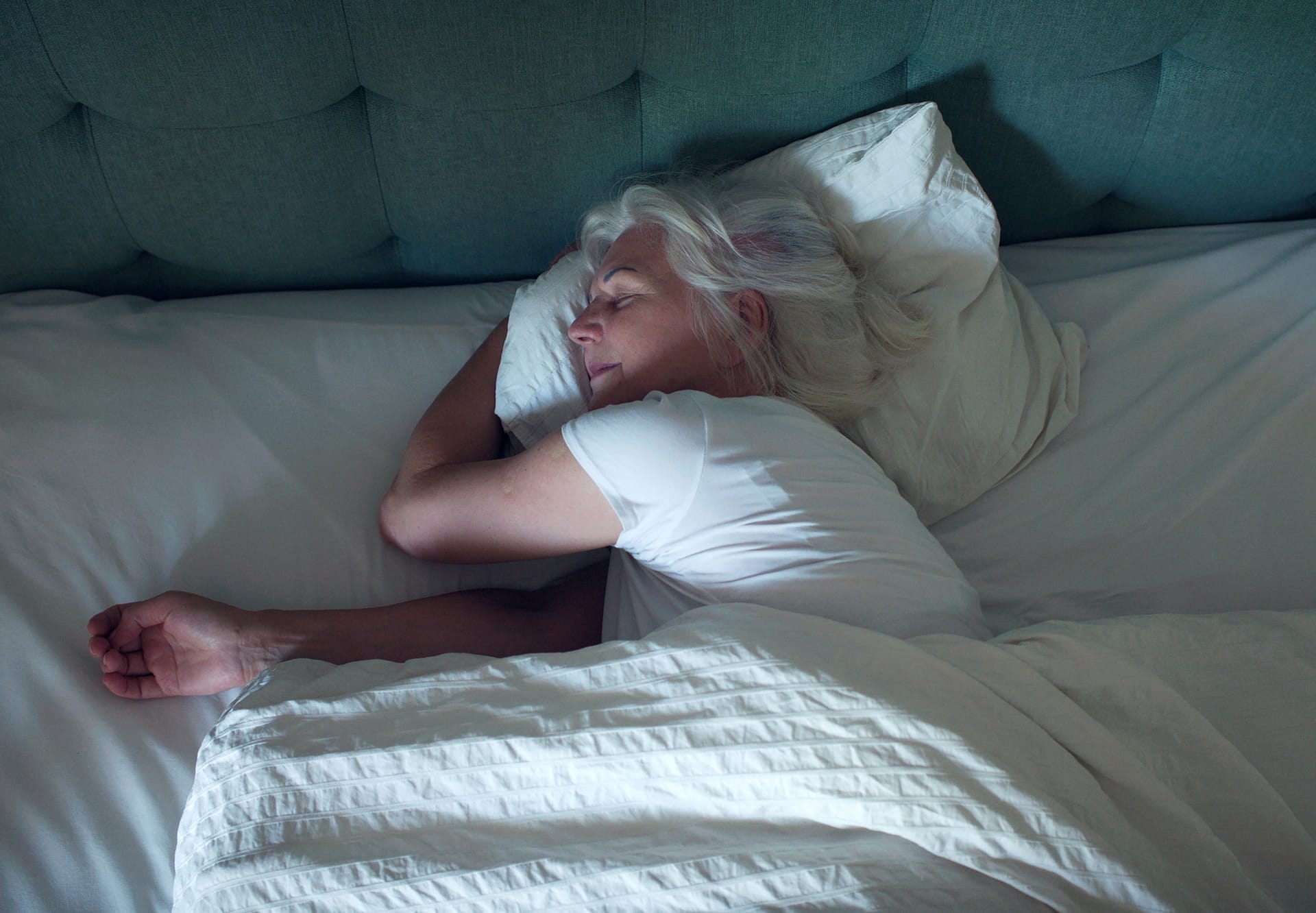 woman sleeping